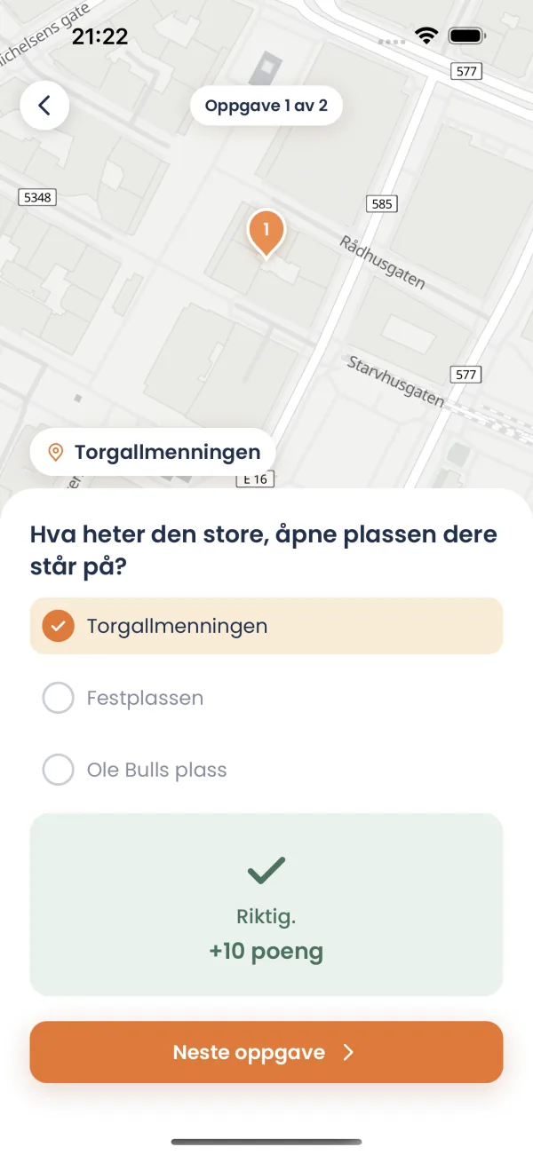 Rebus-appen: riktig svar gir 10 poeng